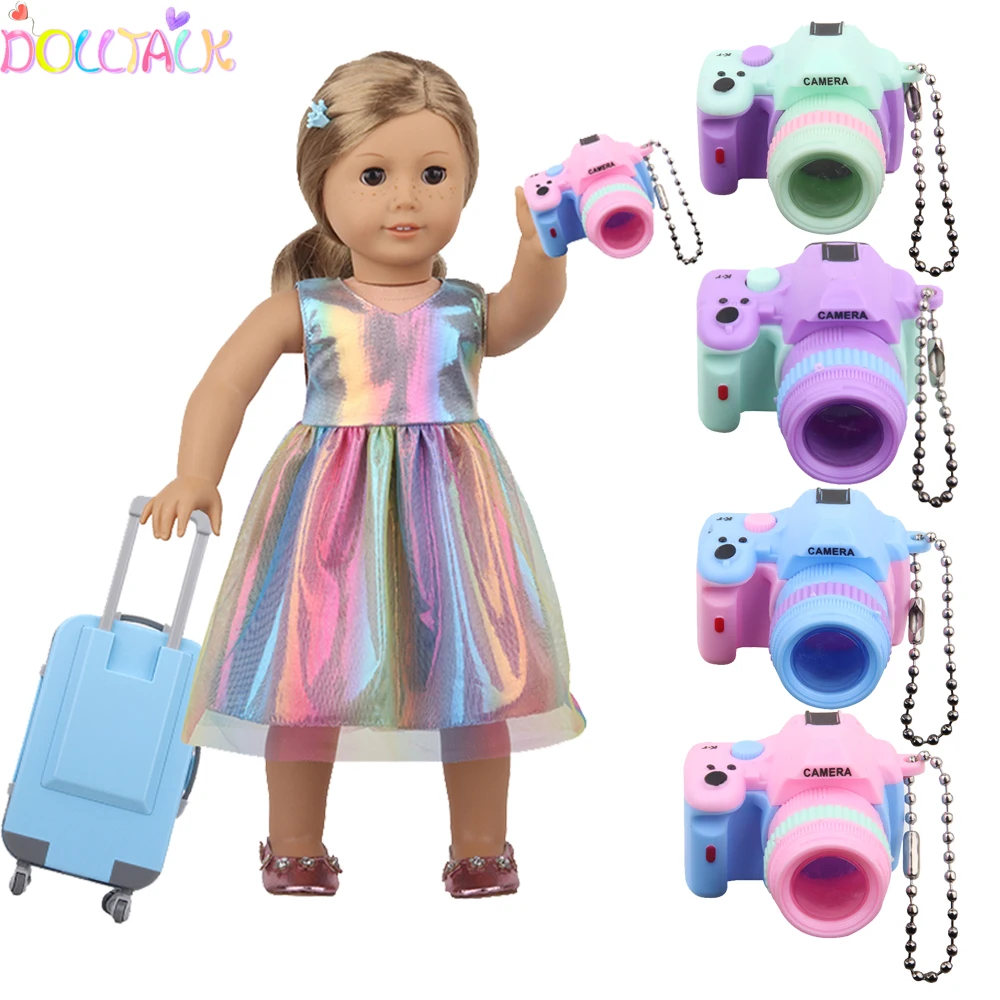 Doll Accessories Clothes Suitcase Dolls Mini Suitcase Toy