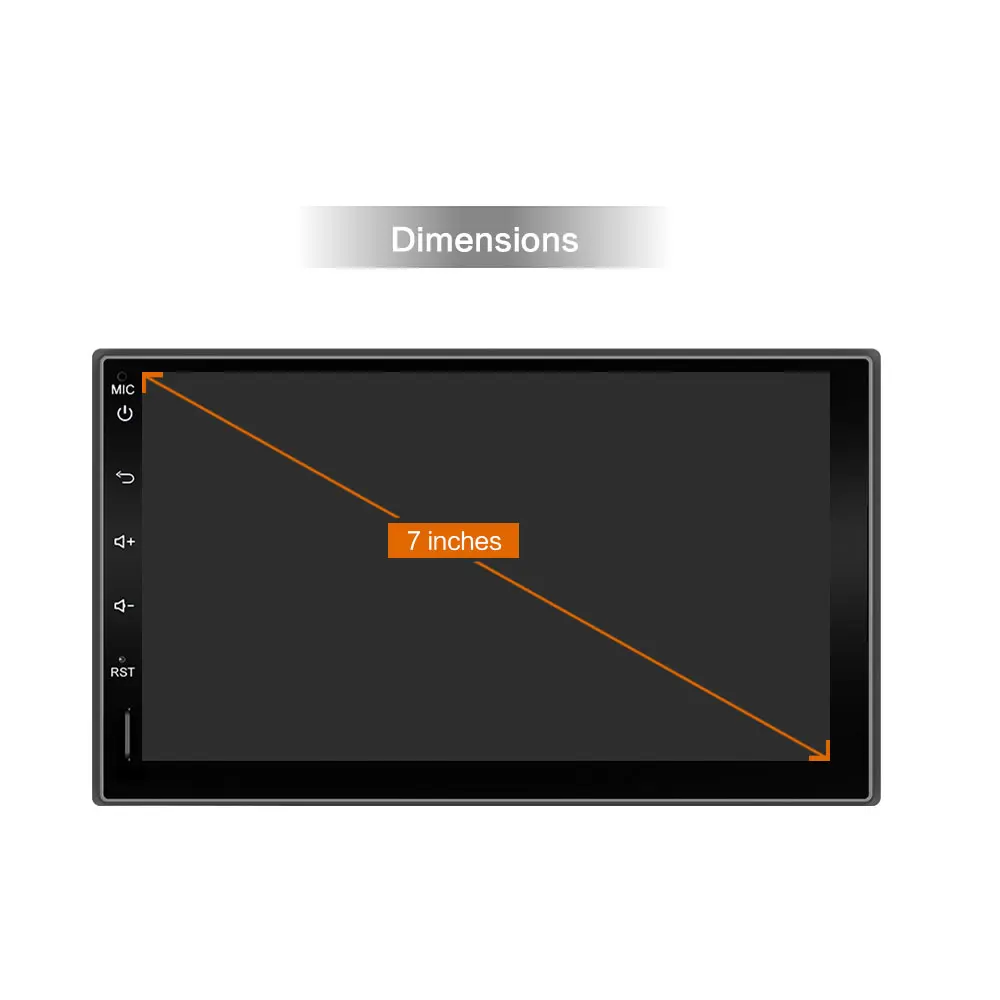 Clearance Bosion android 9.0 car radio dvd bluetooth GPS Navigation wifi Stereo video Universal Car Multimedia Player Audio PX6 4GB 64GB 1