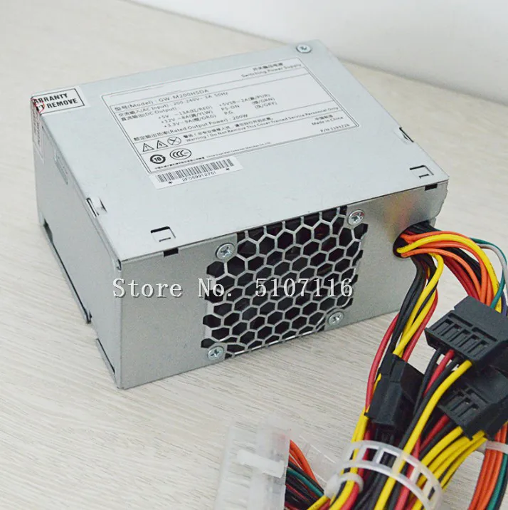 Для Регистраторы блок питания GW-M200HSDA PSF-200M4 8632 8616 200W будет полностью тест
