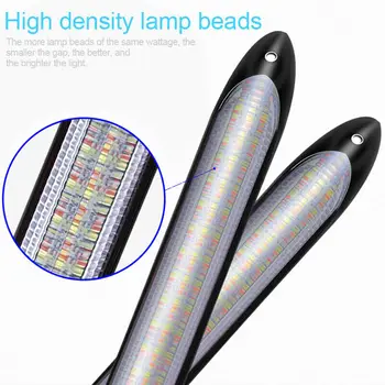 

2PCS/KIT Daytime running lights Car Lamps DRL Driving Turn Signal 12V-16V