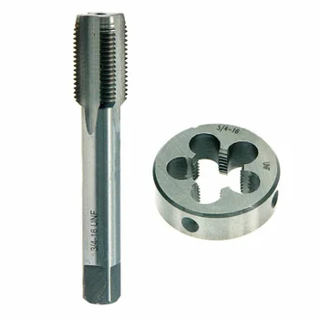 

2pcs 3/4-16 UNF Right Hand Thread Taper Die TPI Threading High Speed Steel Tool