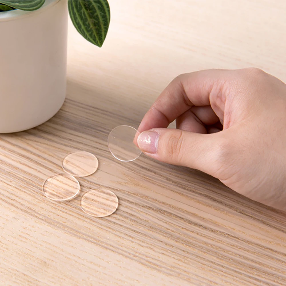 70 Pcs Transparent Double-Sided Adhesive Tape Dot Acrylic Circular Seamless For Paste Decoration Repairing Tear High Quality |