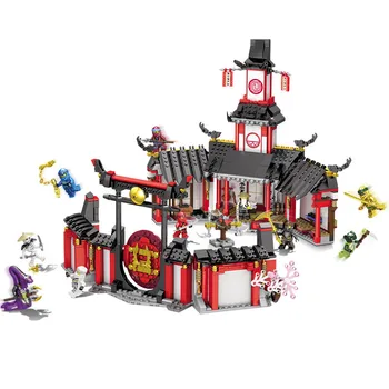 

Ninjagos Monastery of Spinjitzu Training Hall Building Blocks Children Bricks Model Toys Gift For Kids Free Shipping