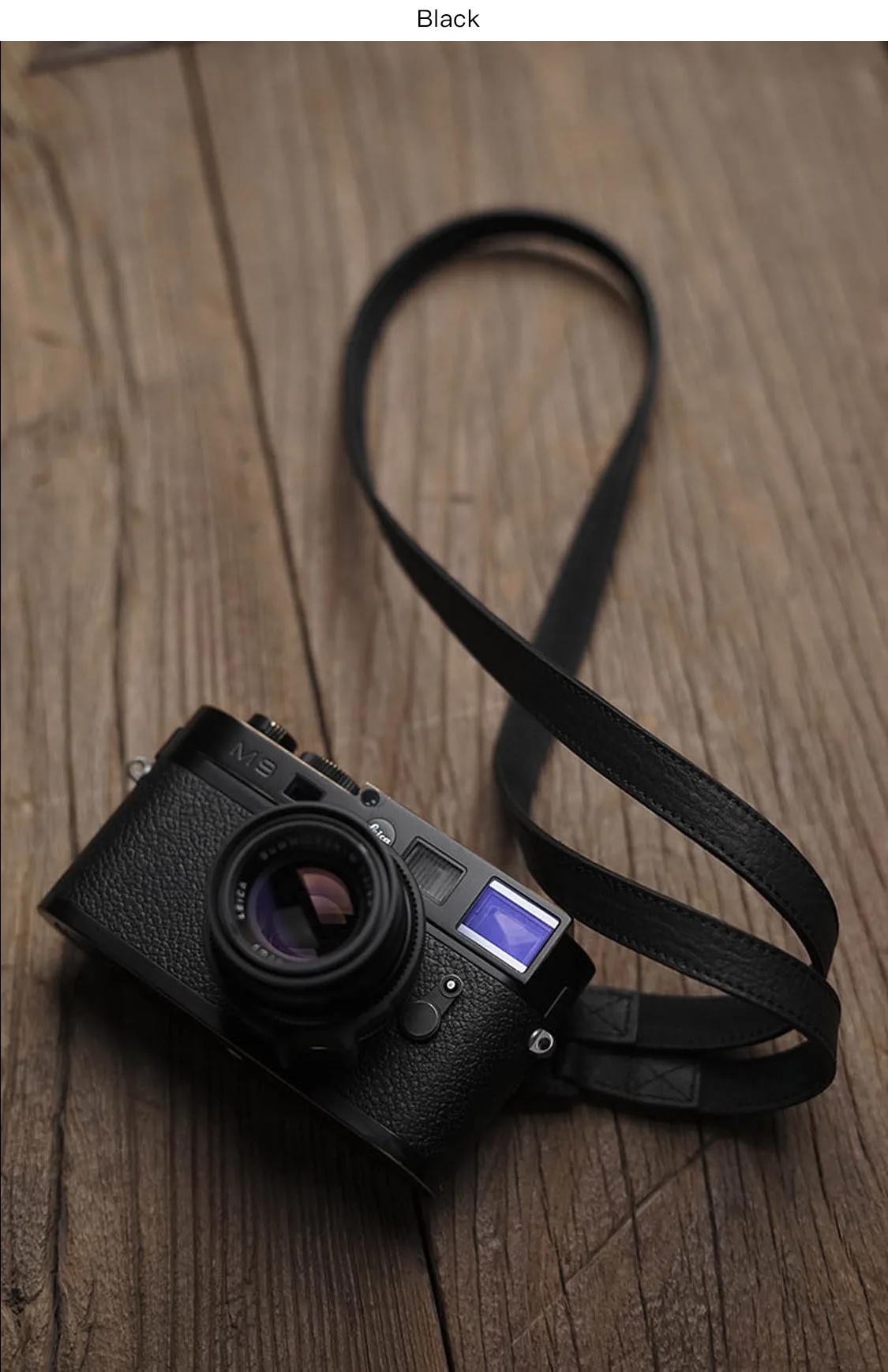 handcrafted leather camera straps for Fujifilm X100, fuji x100s wrist