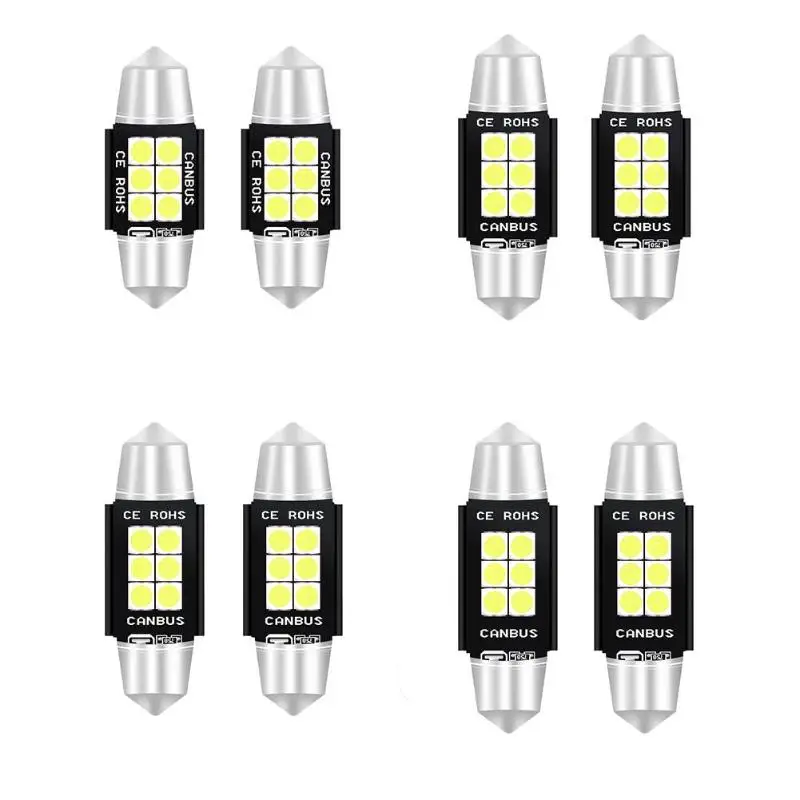 Универсальный Festoon автоматический светильник для чтения лампы 6SMD 3030