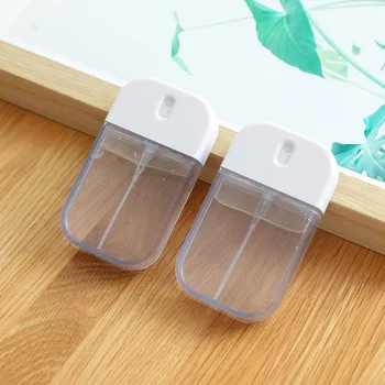 

1Pcs Portable small Transparent Plastic Empty Spray Bottle Refillable Bottles alcohol disinfectant sub-bottling Empty Containers