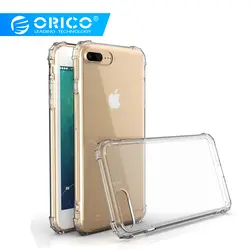 ORICO Роскошный прозрачный мягкий ТПУ чехол для телефона для iPhone 7, 8 Plus, 8 Plus, прозрачный силиконовый чехол для задней крышки телефона, чехол