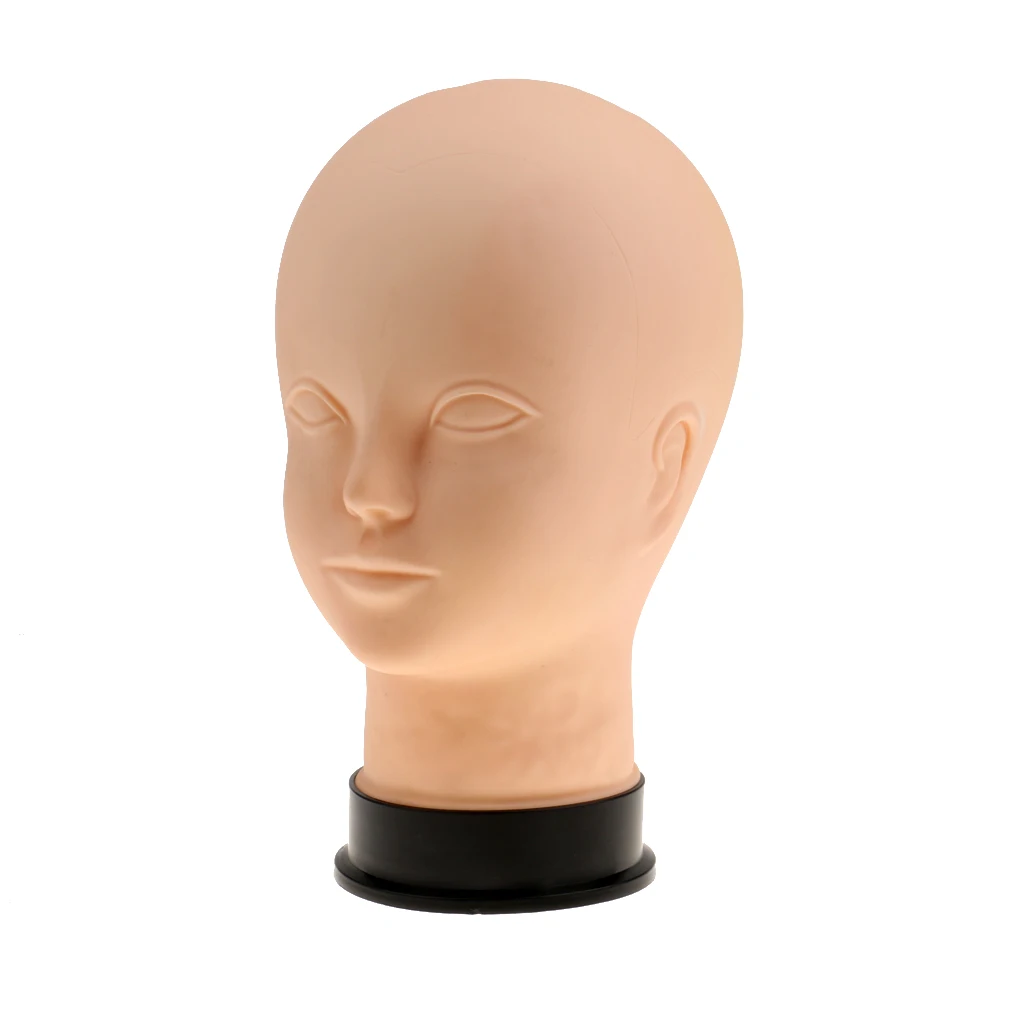 11inch Professional Makeup Face Painting Cosmetology Practice Training Head Mannequin Wig Hat Scarf Display Model