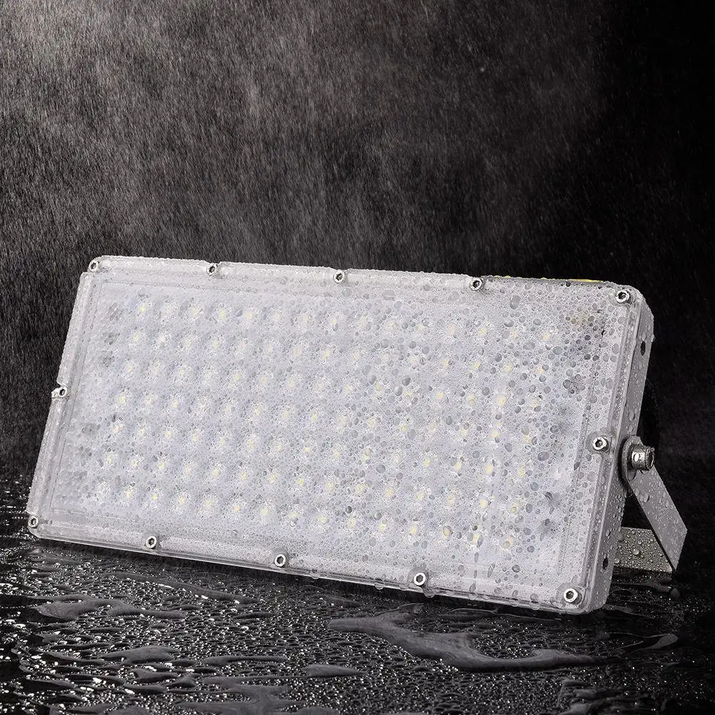 Conduziu a Luz de Inundação Ultra-fino à Prova Radiação de Calor Luminária para Pátio Dgood Água Bom Módulo Jardim Estádio Garagem 100 w - 200 Ip65 10 Cheap Holofotes
