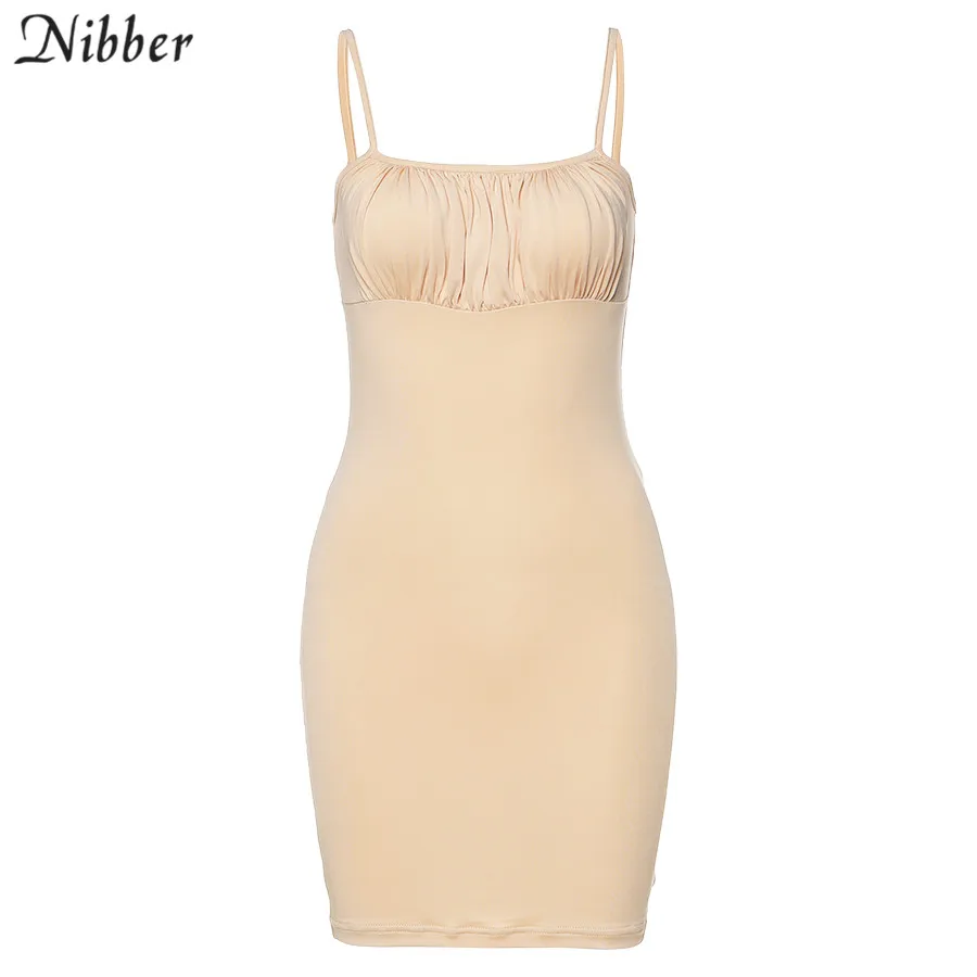 Nibber elegant red black lace up bodycon mini dress for womens 2020 summer fashion ladies beach casual vacation Harajuku dress