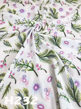 

newest style chifton lace fabric with printed mul ti color flower JOY-31562 french style lace for ladies dress