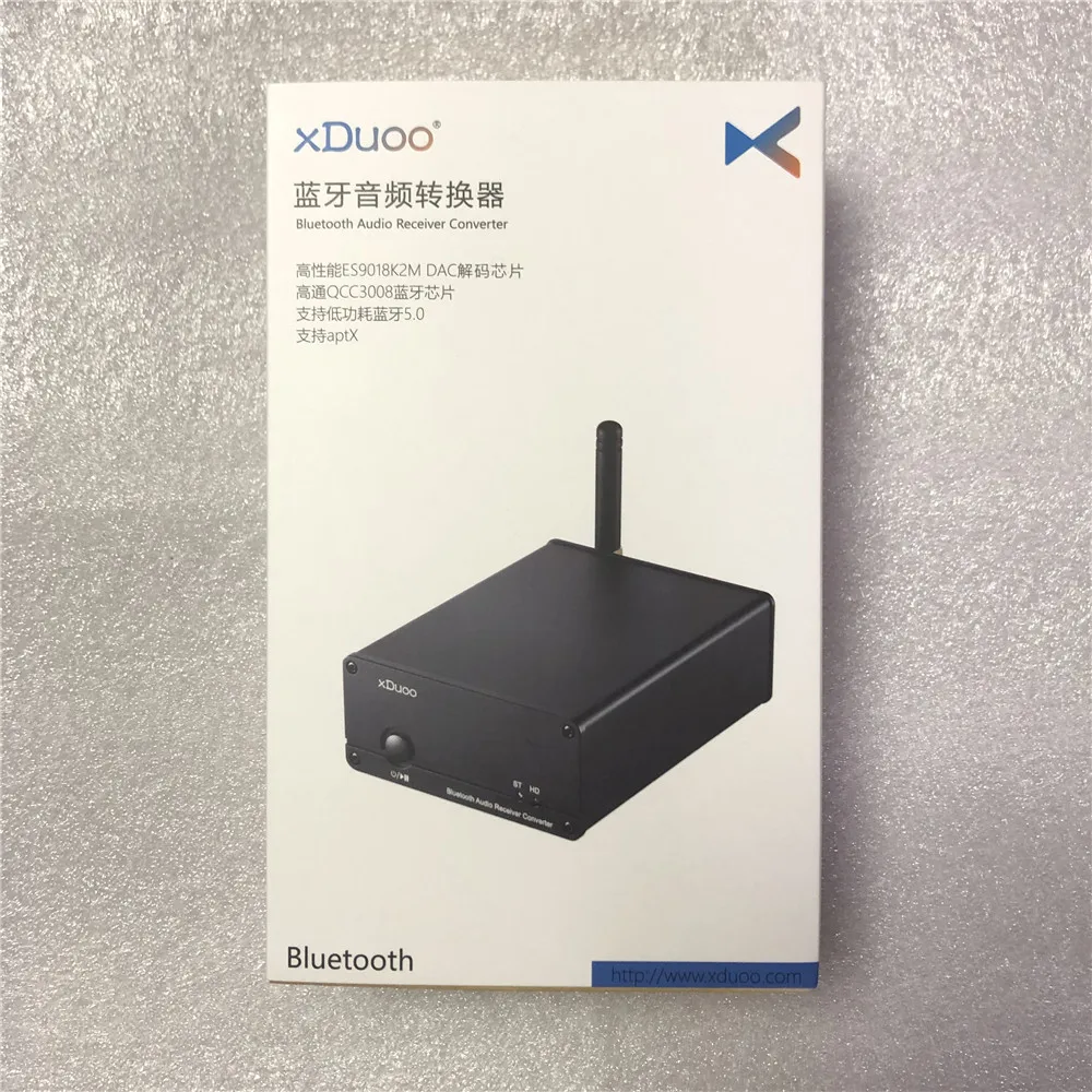 XDuoo XQ-50 Bluetooth 5,0 аудио приемник конвертер ПК USB DAC ES9018K2M чип Поддержка APTX/SBC/AAC XQ50 омолаживает ваш ЦАП/Ампер