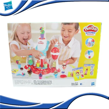 

Hasbro Playdoh Clay Creative Kitchen Series Super Whirlwind Ice Cream Setchildren Plasticine For Children DIY Toy Gift