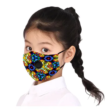 

1PC Child Quick-drying Cartoon Mouth Cover Reusable Dustproof With Breathing Valve Respirator Face Cover Bag Parts & Accessories