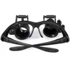 10X 15X 20X 25X LED Double Eye Jeweler Repair Watch Magnifier Loupe Glasses Lens ► Photo 3/6