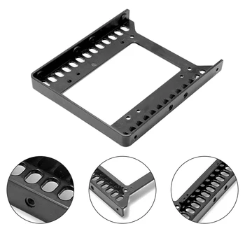 

2.5inch SSD HDD To 3.5 Inch Hard Drive Plastic Bracket Metal Mounting Adapter Bracket Dock Holder For PC Hard Drive Enclosure