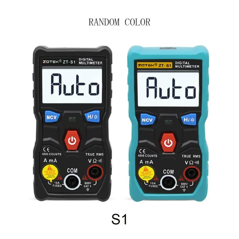 

RM403B Automatic Digital Multimeter LCD Display Backlight NCV AC/DC Test Tool