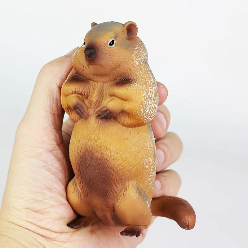Горячая Распродажа, модель диких животных, модель сети Red Marmot, пластиковая твердая детская игрушка, украшение, подарок