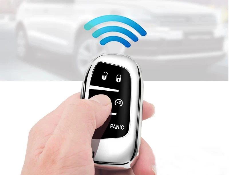 Мягкий ТПУ чехол для ключей с брелком для Jeep Cherokee Renegade Grand Cherokee Commander Compass Key защита