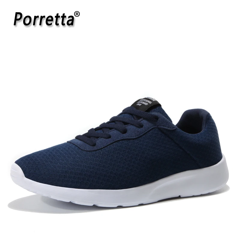 

New Couples Unisex Sneakers Mesh Breathable Fashion Men Women Shoes Lightweight Casual Lace-up Black Shoes Big Size 35--47
