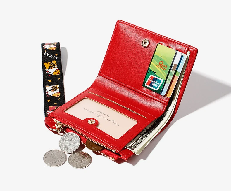 Кошелек Lucky Cat, Женский кошелек, милая мультяшная Сумочка для девушек, мини-кошельки, женские кошельки, женский клатч кошелек для монет, маленькая сумка для кредитных карт