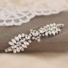 TRiXY S49 стразы, свадебный пояс, серебряный бриллиантовый кристалл, пояс для невесты, свадебное платье, свадебное украшение