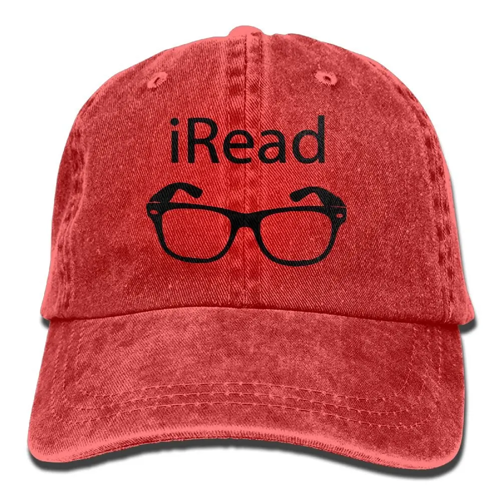 IRead I Read Забавный книжный ботаник 0 унисекс бейсболка хлопок деним Регулируемая Кепка в стиле хип-хоп для мужчин и женщин