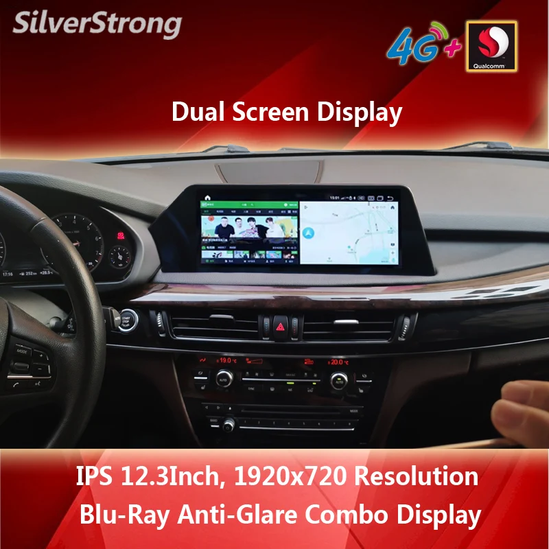 BMW X5,F15,X6,F16,2014-2017, 퀄컴, 128GB, 자동차 내비게이션, 독특한 디자인, 안드로이드 IPS 1920, 자동차 라디오, 오리지널 업데이트