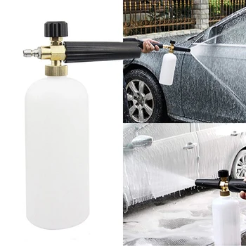 

1/4 Quick Release Pressure Snow Foam Washer Jet Lance Car Spray Wash Bottle
