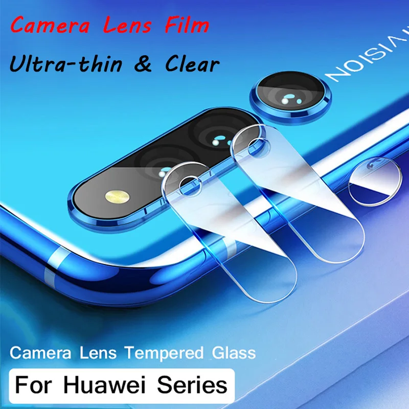 

Phone Len Tempered Glass for Huawei Y6 2019 Y7 Pro Camera Lens Film Screen Protector on Huawei Y5 Prime 2018 Y9 Protective Glass