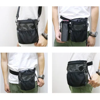 

Dog Snack Carriers Bags Outdoor Training Bag Waist Pouch For Small To Large Dogs Multifunctional Treat Tote Poop Bag Dispenser A