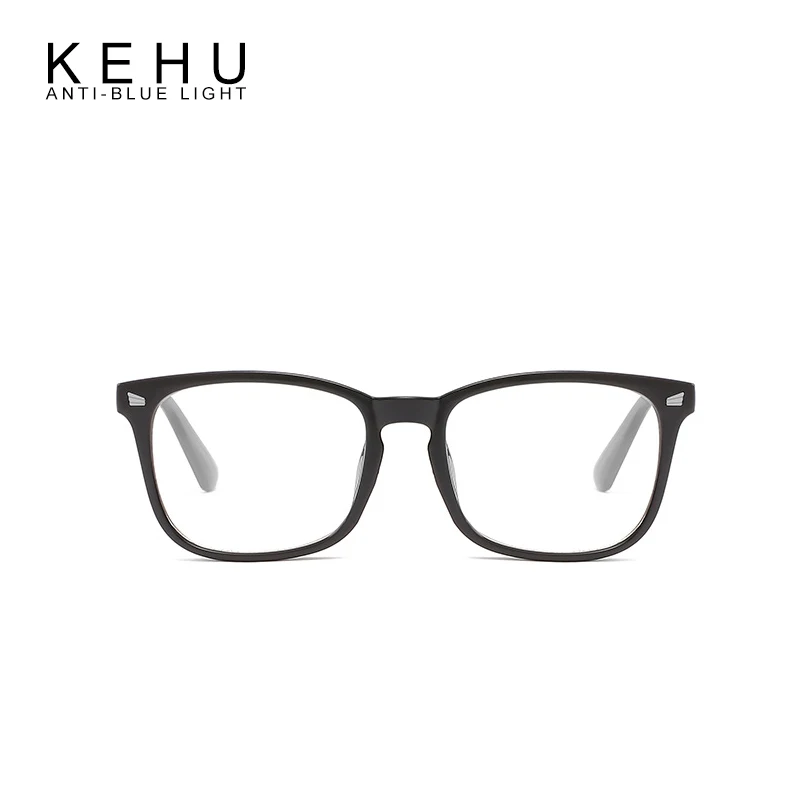 KEHU модные квадратные компьютерные и мобильные голубые световые блокирующие очки для женщин и мужчин сверхлегкие очки оправа для очков Анти-голубые легкие очки