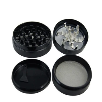

4 Stainless Steel Layers Chinese Medicine Grinder Mill Hand Smoke Flavor Is Pepper Grinder Leaves