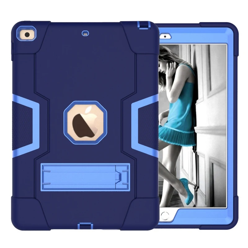 Силиконовый+ PC противоударный чехол для iPad 10,2 A2198 A2200 A2232 Сверхмощный жесткий чехол Полный корпус rotection+ подарки