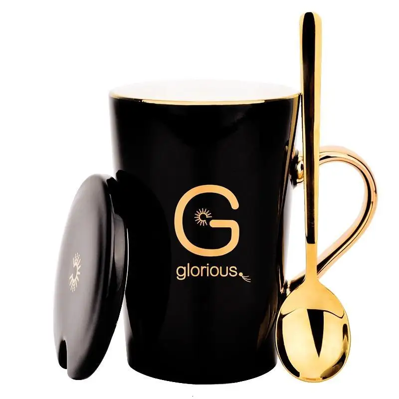 Version V Керамическая забавная посуда фарфоровая большая чайная таза кафе Vajilla Coffe экологичный кофе Caneca керамическая чашка для путешествий и кружка - Цвет: Version V
