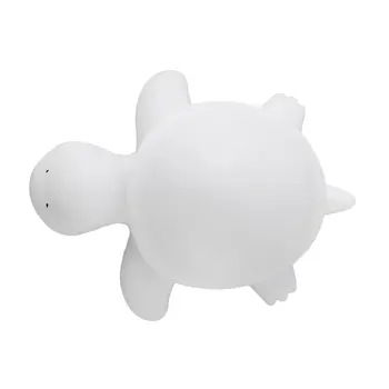 

PVC Cute Off White Multi-Color Change LED Light Turtle Mood Lamp Night Light Glow ON/OFF Switch to Control Relaxing Atmosphere