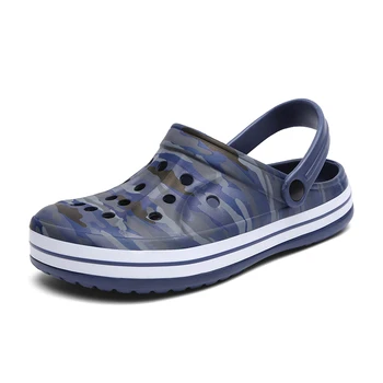 

Men's Sandal Casual Slippers Summer Hole Man Flat Walking Sneakers Breathable Outdoor Beach Slipper Fashion Male Sandals