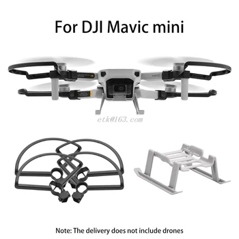 

1Set Propeller Blade Protector Ring Protective Cover Support Stand Landing Gear Extension for DJI Mavic Mini Drone Accessory