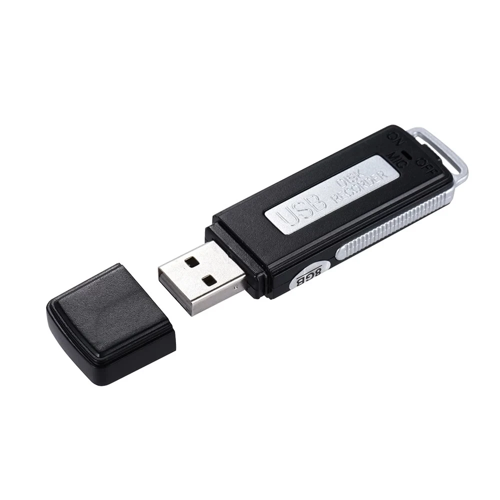 SK-868 8 ГБ Портативный USB диск аудио диктофон