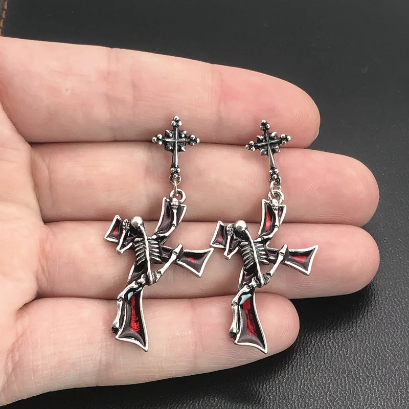 [haesool] あいつは黒炎竜☆925Silver☆GME07 Earrings haesool] あいつは黒炎竜☆925Silver☆GME07 Earrings (HAESOOL
