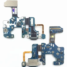 1 шт. Micro USB PCB зарядное устройство док-станция порт мини-разъем гибкий кабель для samsung Galaxy Note 8 SM-N950U N950U печатная плата