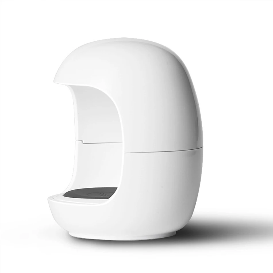 Яйцо Форма 3W УФ светодиодный светильник для ногтей одна лампочка на палец гель лак для ногтей сушилка сушильная машина умный датчик 45 s/60 s USB разъем