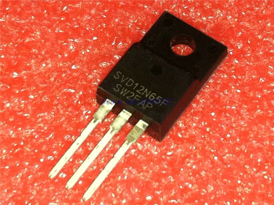 10 шт./лот FQPF12N65 SVD12N65F 12N65 MOS TO-220F на