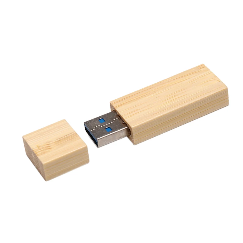 High Speed USB 3.0 Wooden Usb+ Gift Box Usb Flash Drive Pendrive 8GB 16GB 32GB 64GB U Disk Memory Stick