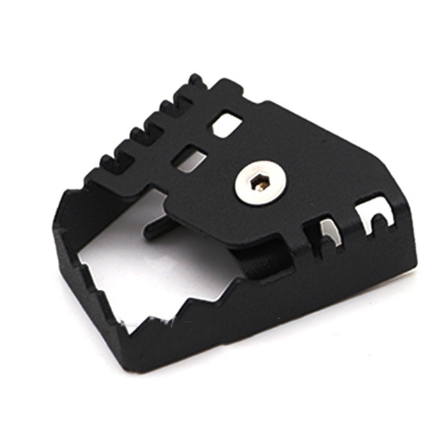 Pedal Rear Foot Lever Pedal Extension Enlarge Extender Pad Metal for BMW- F650GS F700GS F800GS R1200GS Motorcycle