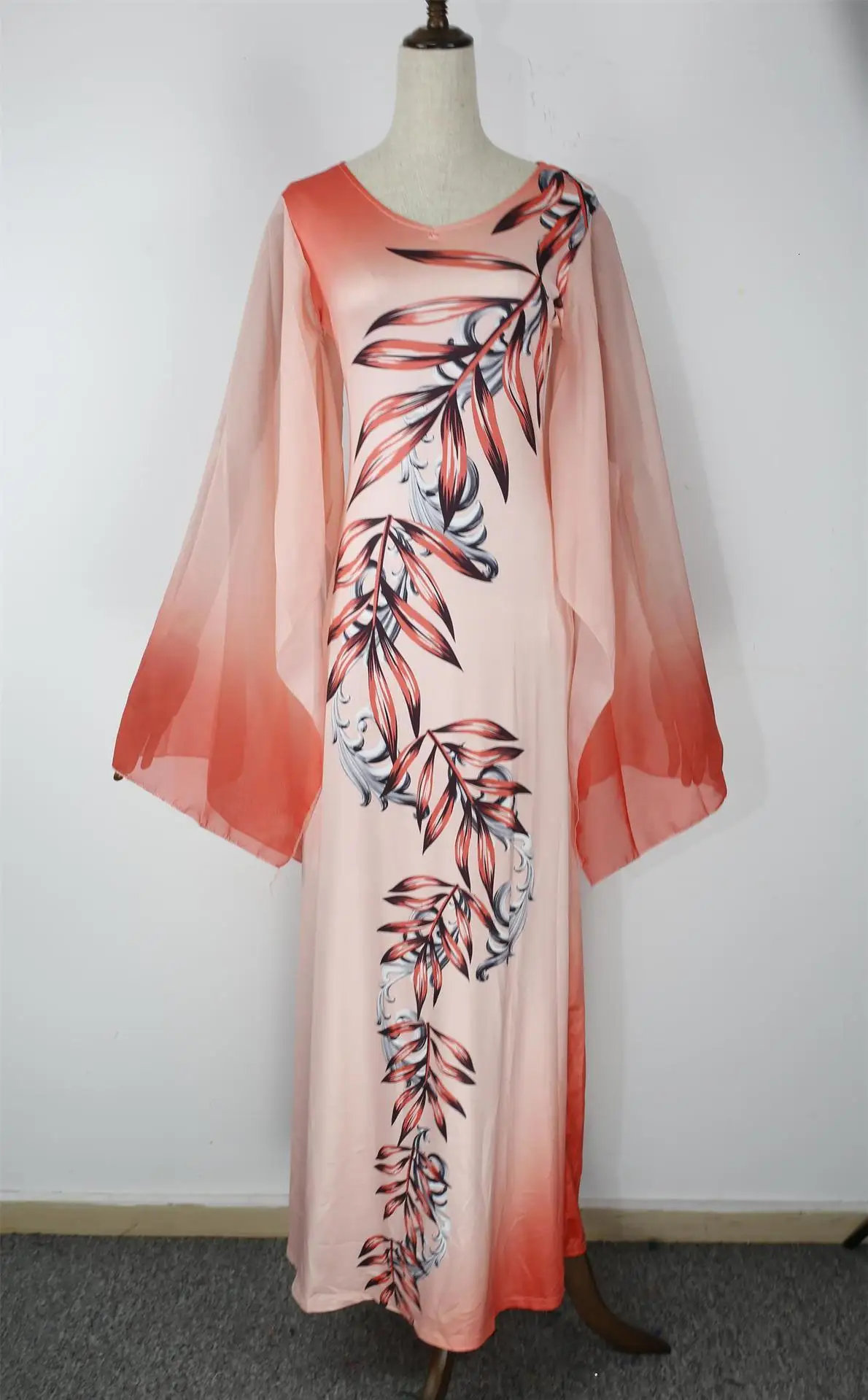Комплект из обуви в африканском стиле платья для Для женщин розового цвета в африканском стиле Одежда Boubou Африканский Платье женское платье осень с длинным рукавом платья "Анкара" Для женщин - Цвет: Оранжевый