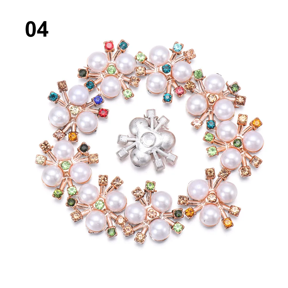 10 Pcs Boutons De Plaque Fleur Manquer Vêtements Outils D'artisanat