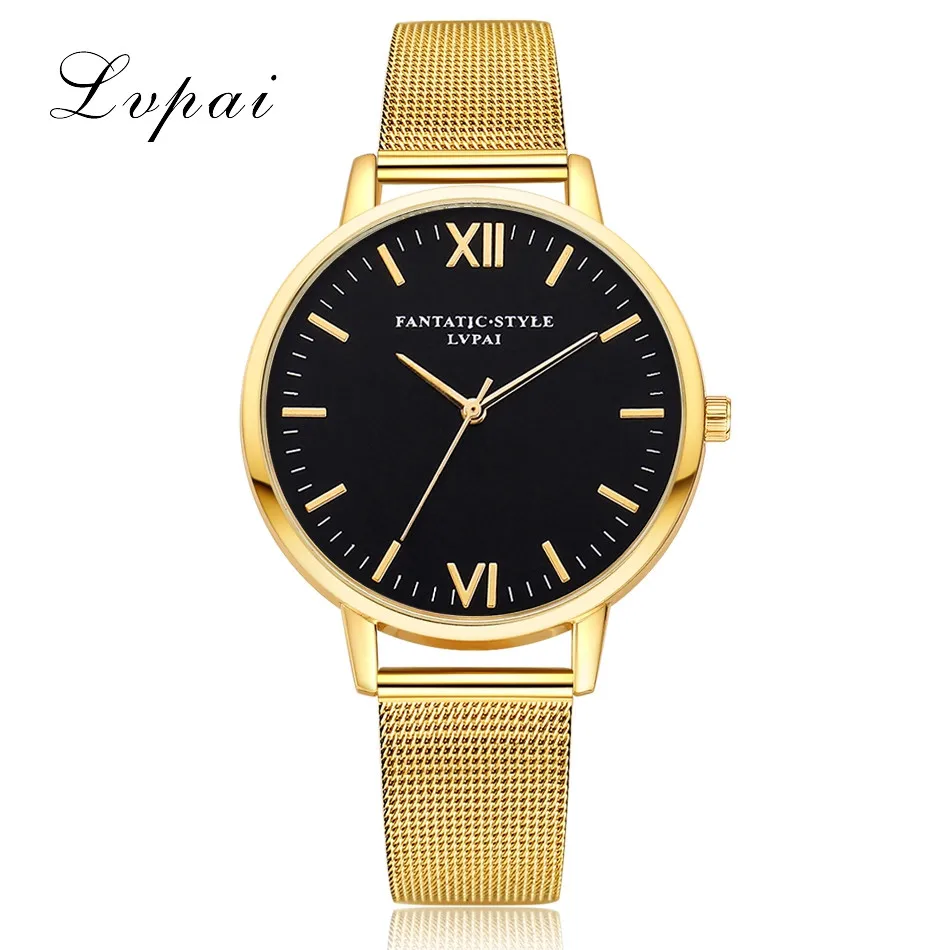 

Mesh stainless steel strap Fantastic style Ladies Watches Quartz Wristwatch Clock gifts for women Watches Evening Dress watch