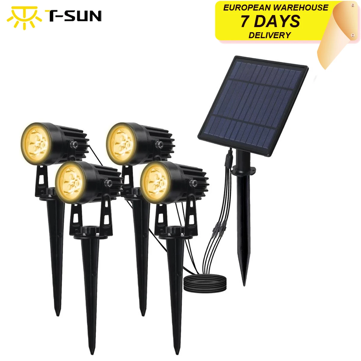 Solar Power Spot Light Outdoor LED Garden Lawn Landscape Path Wall Lamp IP65 Solar Power Spot Light Outdoor LED Garden Lawn Landscape Path Wall Lamp IP65