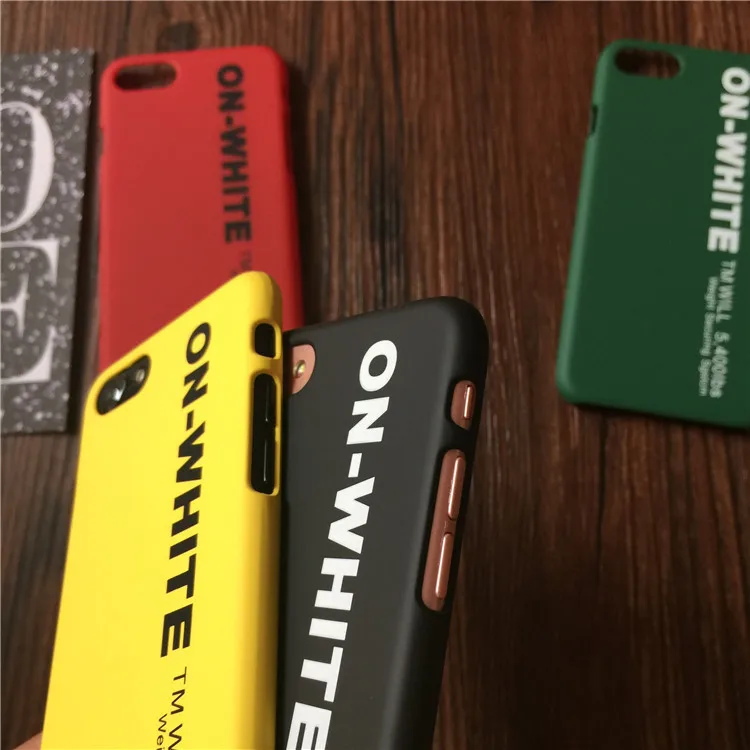 Модный белый чехол для телефона iPhone SE 5s 6s 6 S 7 Plus 8 8plus X брендовый чехол Coque Funda для iPhone Xs Max iPhone7 6,5